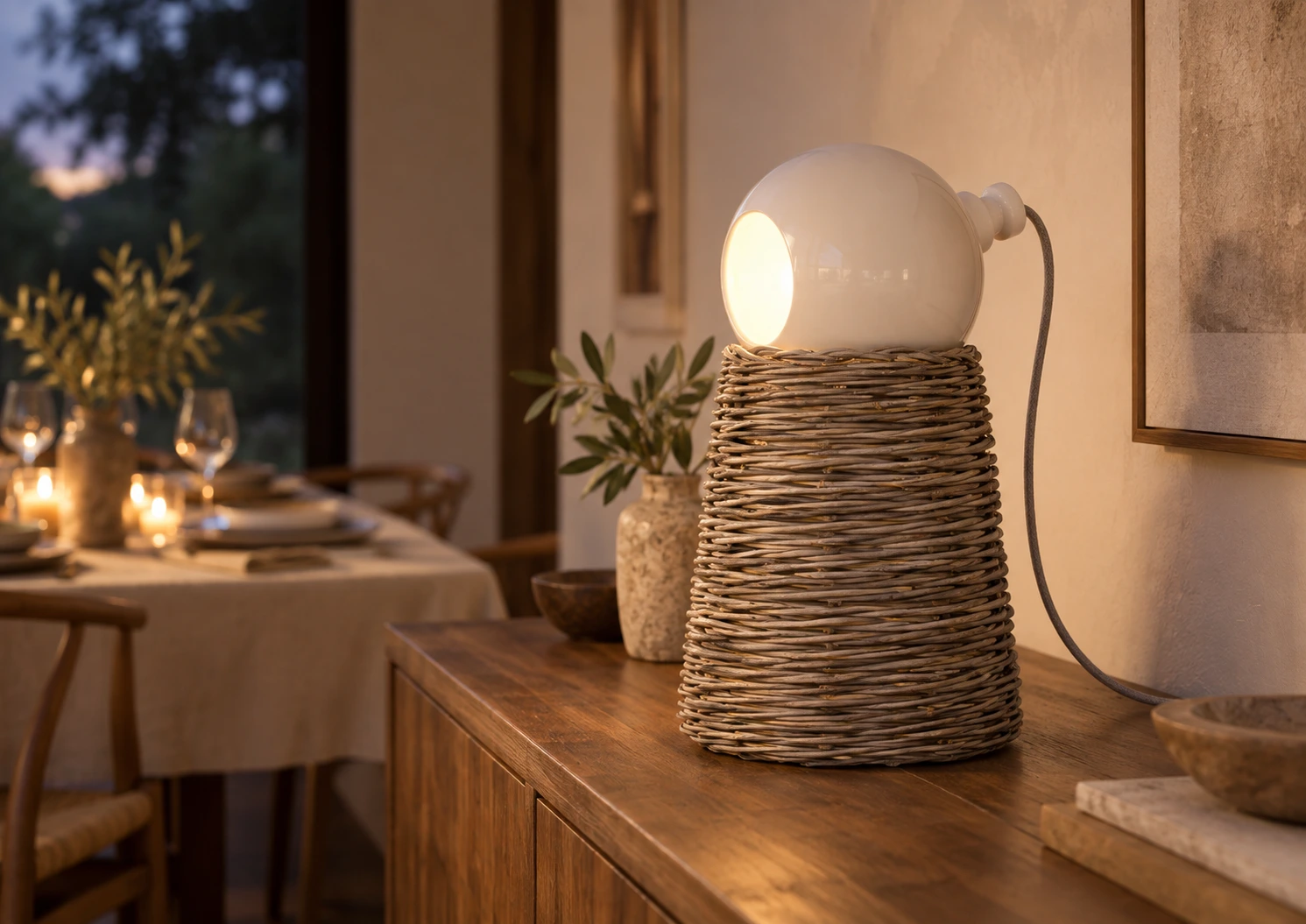 Basket - lampada - immagine 3